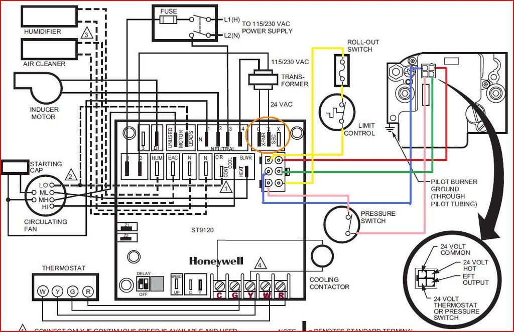 Heil gas furnace- no hot surface ignitor or heat ... wiring heil diagram furnace l881756582 